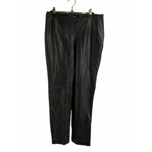 Metrostyle Real Leather Biker Pants Women's Size 6